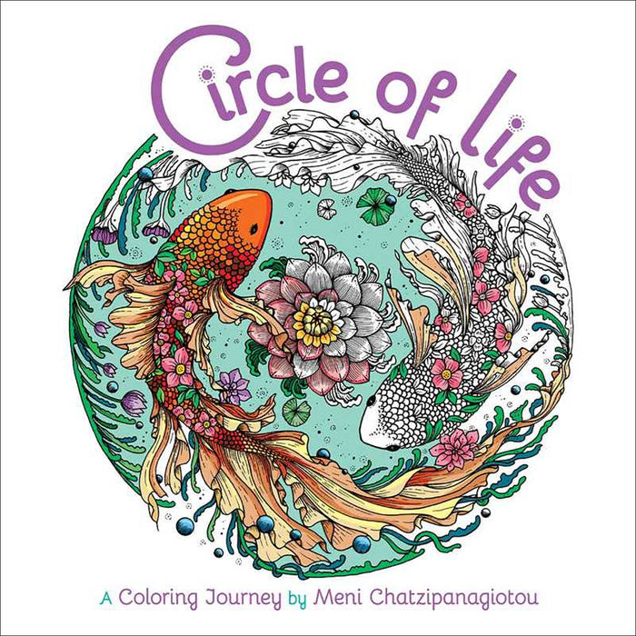 Printers Row - Coloring Book - Circle of Life