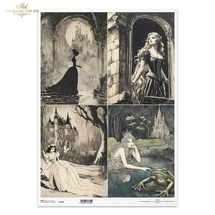 ITD Collection - Fairy Tale 4 Pack - A3 Rice Paper