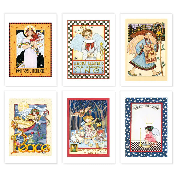 Mary Engelbreit Studios - Christmas Angels Postcards