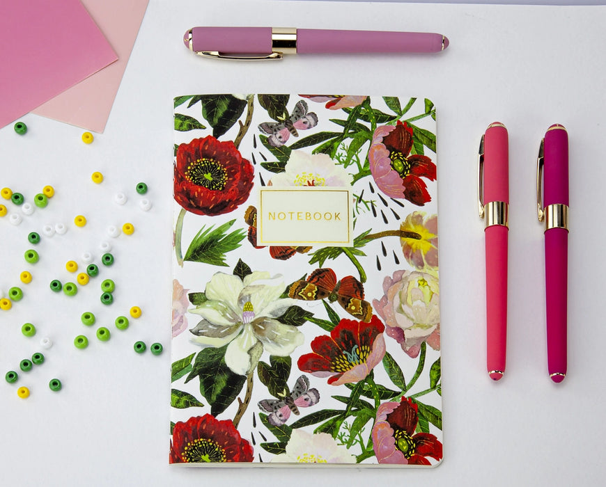 BV by Bruno Visconti - Peonies Notebook