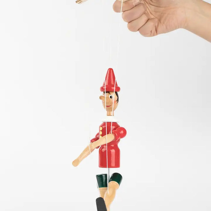 San Lorenzo Design - Pinocchio Classic Wooden Toy Figure - Marionette