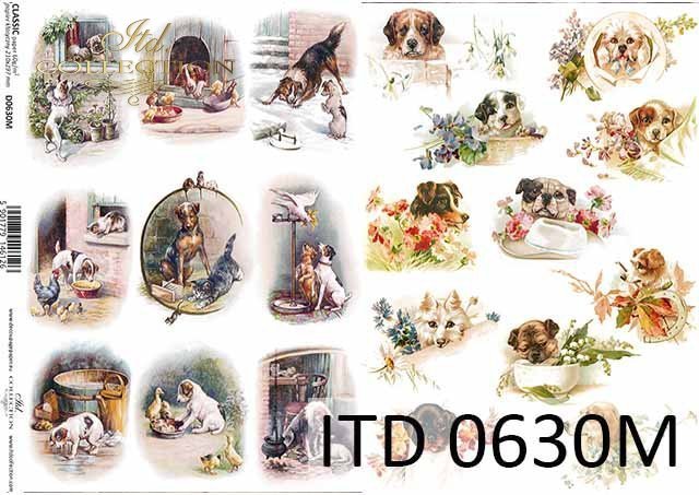 ITD Collection - Dogs - Rice Paper