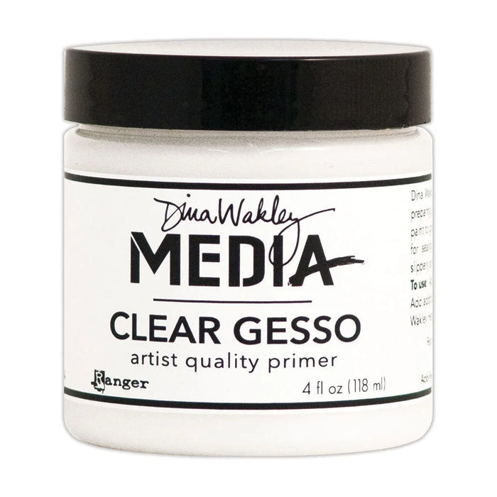 Ranger Ink - Dina Wakley - Clear Gesso 4 Oz Jar