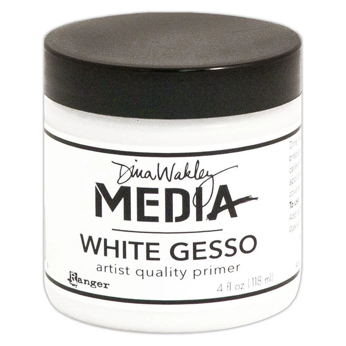 Ranger Ink - Dina Wakley - White Gesso 4 Oz Jar