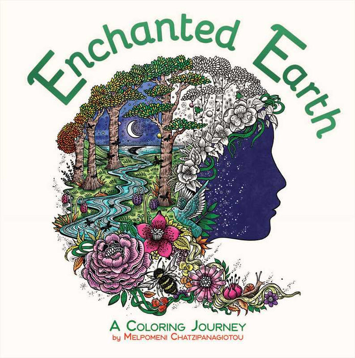 Printers Row - Coloring Book - Enchanted Earth