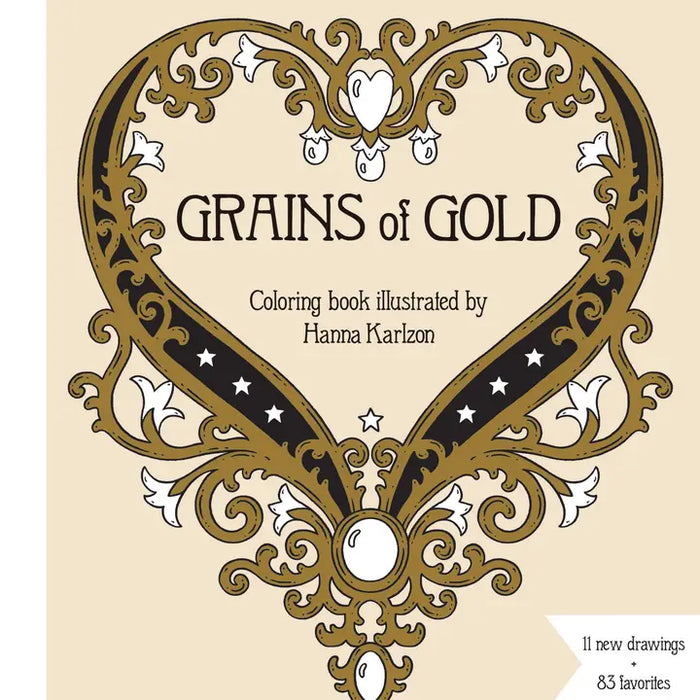 Hanna Karlzon - Grains of Gold Coloring Book