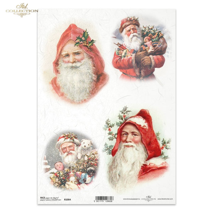 ITD Collection - Jolly Old Saint Nicholas - Rice Paper