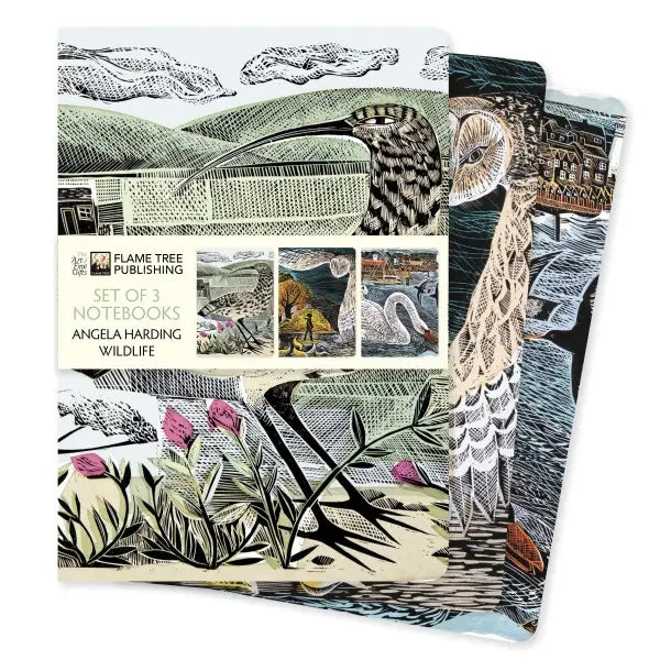 Angela Harding - Wildlife Set of 3 Standard Notebooks