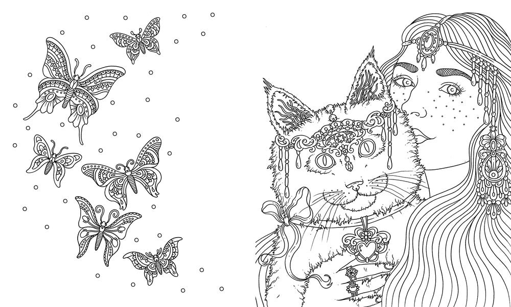 Hanna Karlzon - Jewelry Box Coloring Book