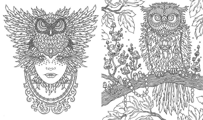 Hanna Karlzon - Spirit Animals Coloring Book