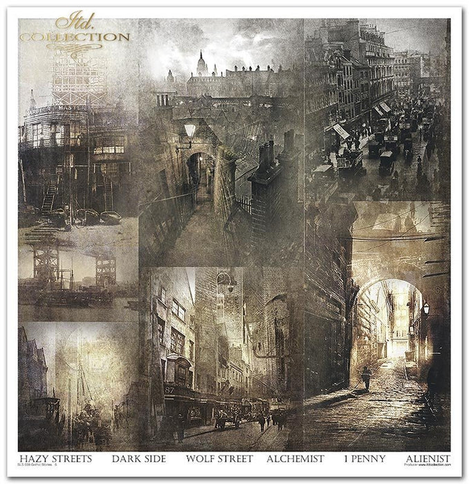 ITD Collection - Gothic Stories Scrapbooking Papers