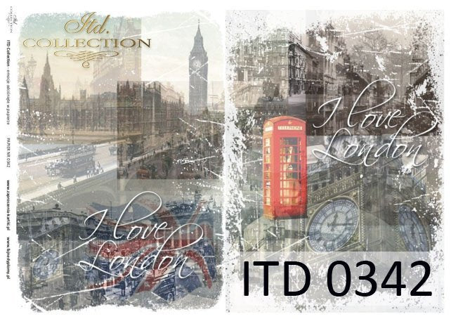 ITD Collection - Vintage London - Rice Paper