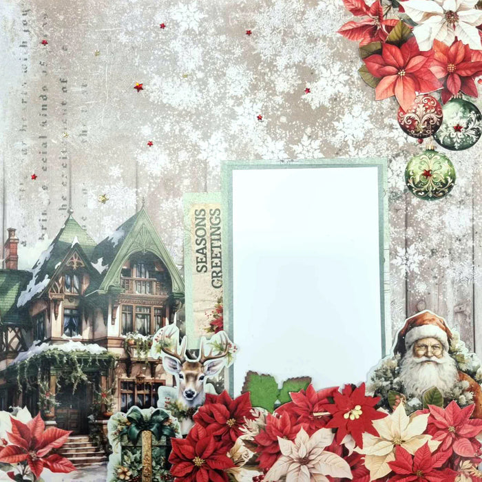 3Quarter Designs - XMAS Magic 12x12 Design Paper & Diecuts Set