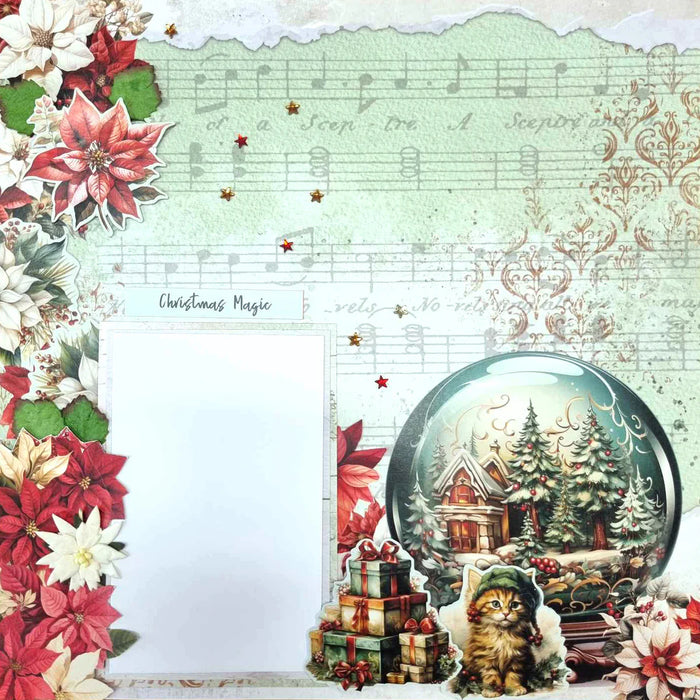 3Quarter Designs - XMAS Magic 12x12 Design Paper & Diecuts Set