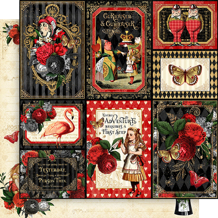 Graphic 45 - Curiouser & Curiouser 12×12 Collection Pack