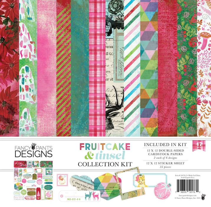 Fancy Pants Designs - Fruitcake & Tinsel - 12 x 12 Collection Kit