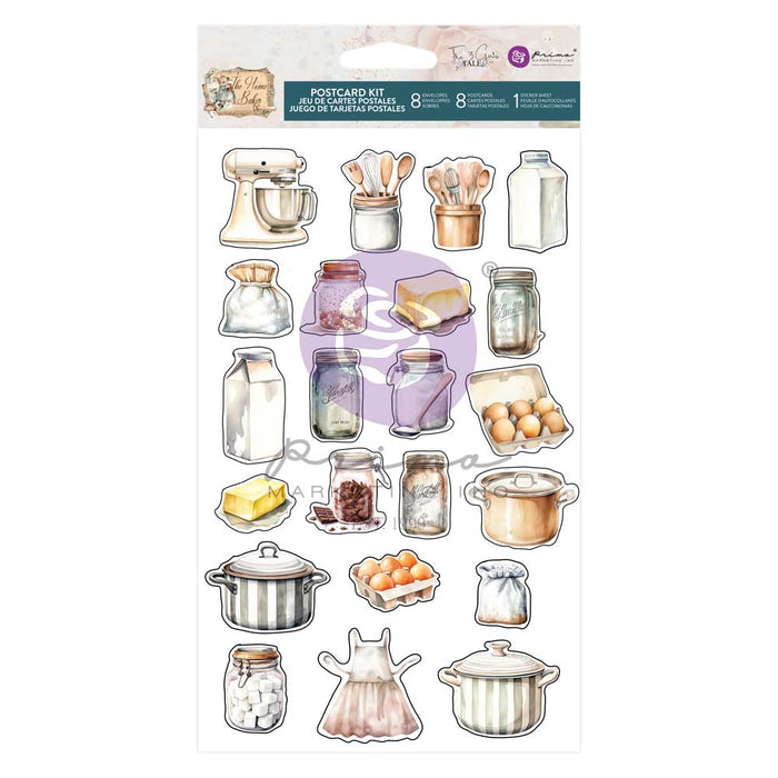 Prima Marketing - The Home Baker Collection Stickers