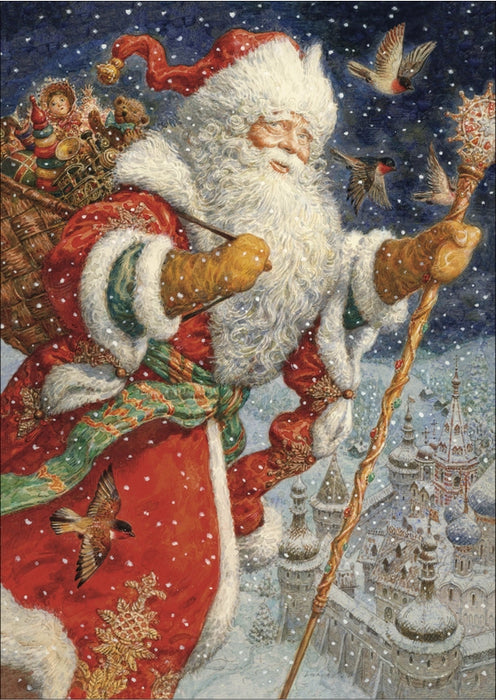 Art & Fable Puzzle Company - Santa Claus 500-pc Velvet-Touch Jigsaw Puzzle