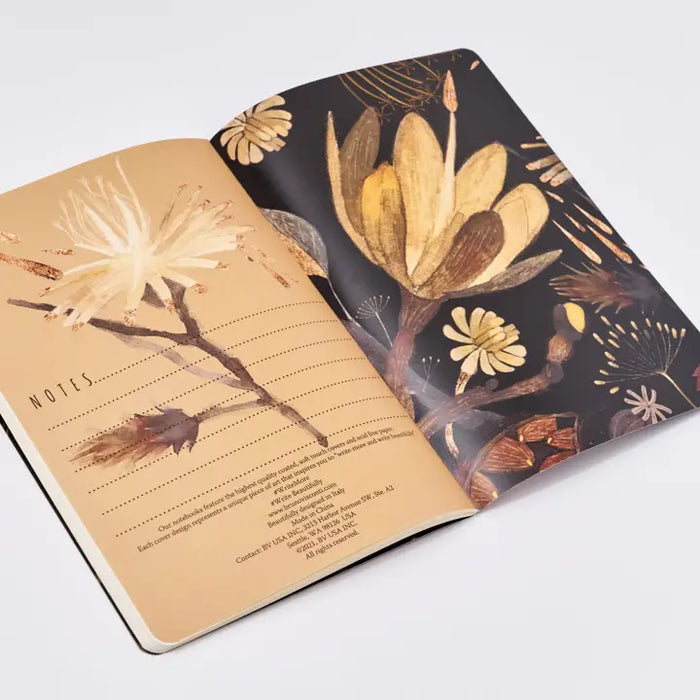 BV by Bruno Visconti - Night Flowers Notebook