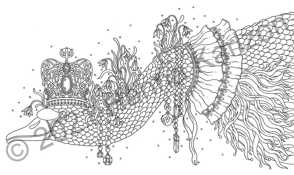 Hanna Karlzon - Grains of Gold Coloring Book