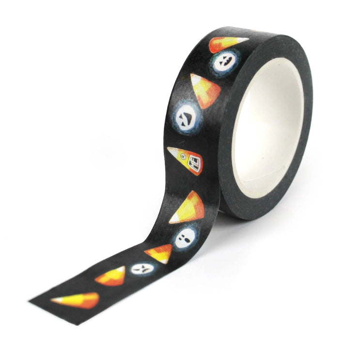 Mary Engelbreit Studios - Candy Corn Black Washi Tape