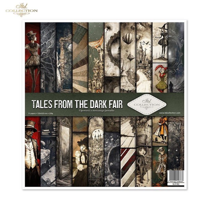 ITD Collection - Tales From The Dark Fair Scrapbooking Papers