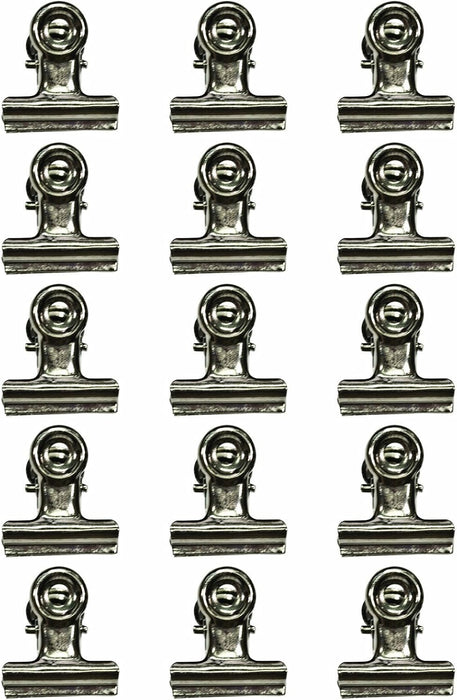 Tim Holtz - Idea-ology - Hinge Clips Nickel Metal Hardware