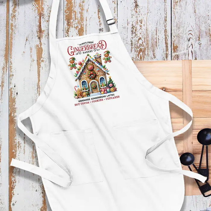 Root and Company - Christmas Gingerbread Bakery House Apron