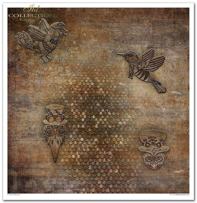 ITD - Steampunk Scrapbooking Papers