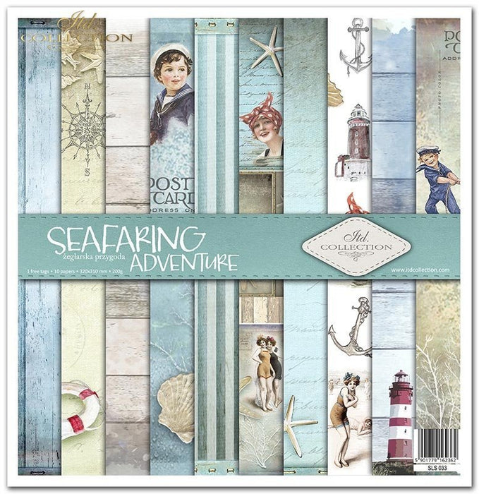 ITD Collection - Seafaring Adventure Scrapbooking Papers
