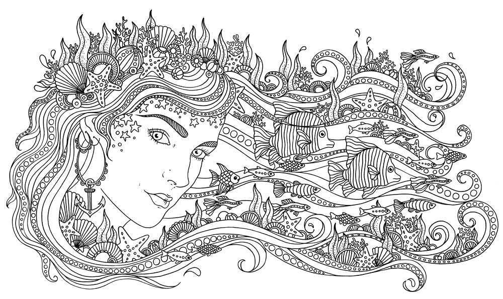 Hanna Karlzon - Daydreams Coloring Book