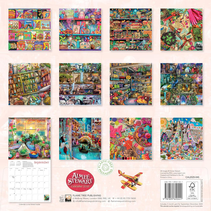 Aimee Stewart - Wall Calendar 2025