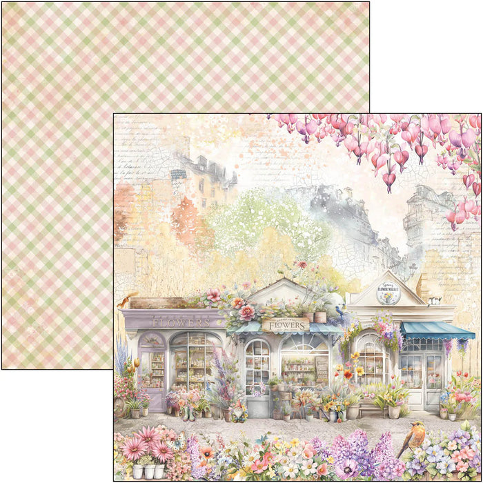 Ciao Bella - Flower Shop Pad 8"x8" 12/Pkg