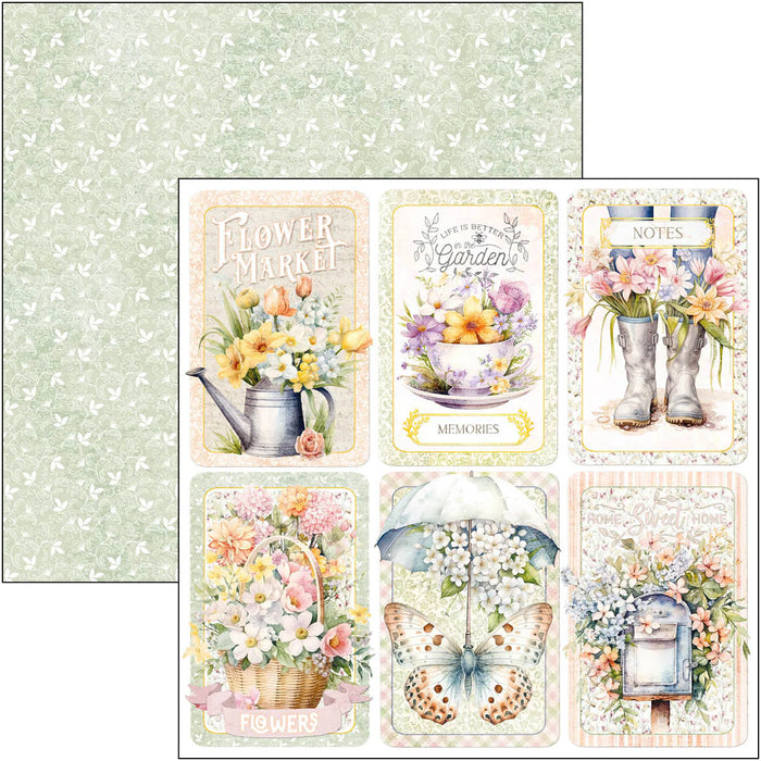 Ciao Bella - Flower Shop Pad 8"x8" 12/Pkg