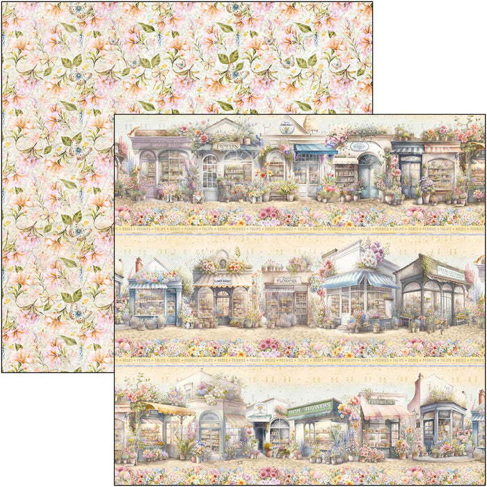 Ciao Bella - Flower Shop Pad 8"x8" 12/Pkg