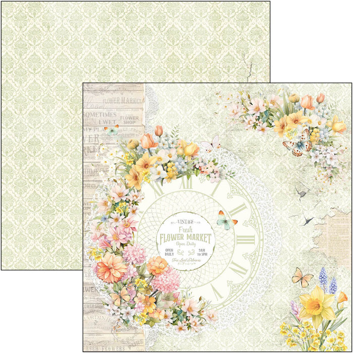 Ciao Bella - Flower Shop Pad 8"x8" 12/Pkg