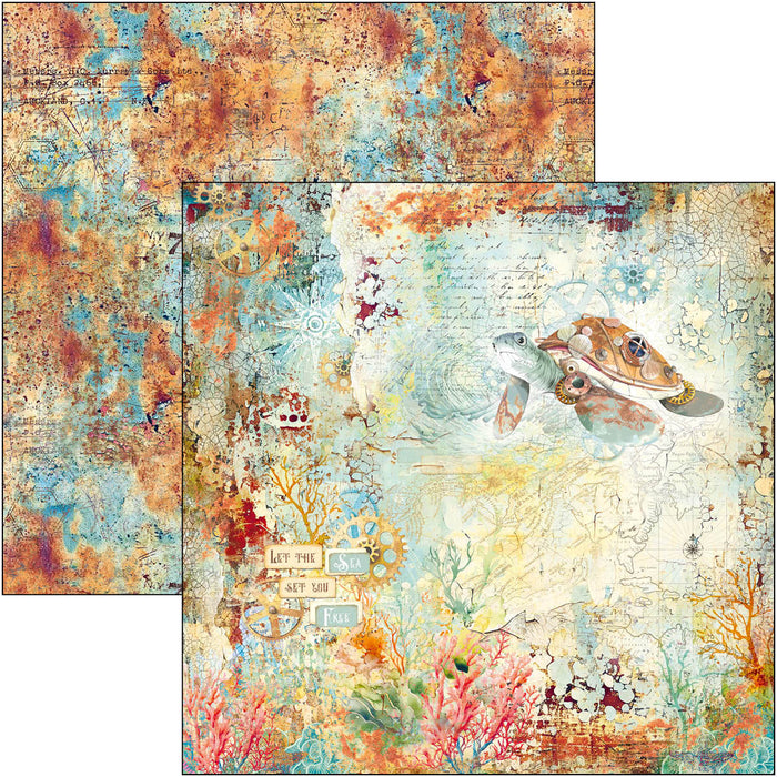 Ciao Bella - Coral Reef Pad 8"x8" 12/Pkg