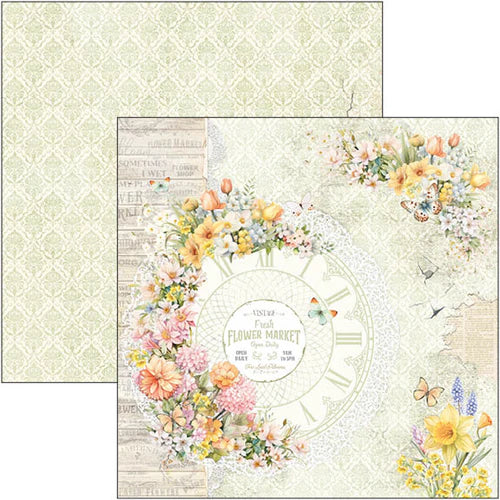 Ciao Bella - Flower Shop Paper Pad 12"x12" 12/Pkg