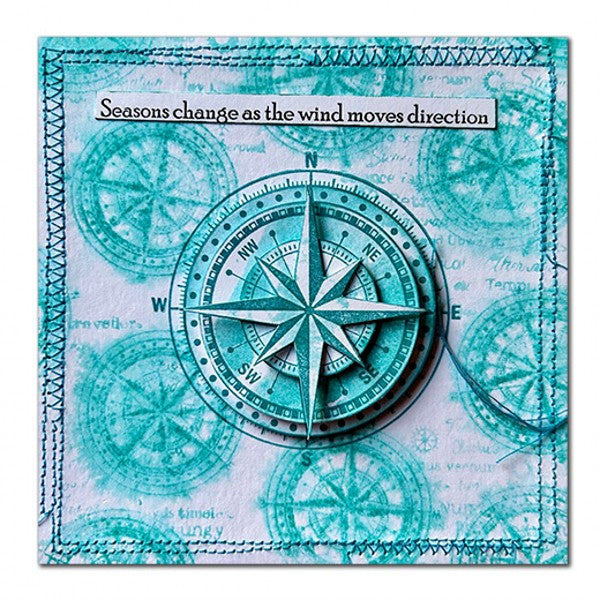 Lavinia Stamps - Compass Large Stamp