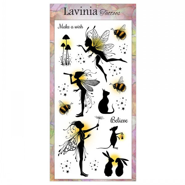 Lavinia Stamps - Temporary Tattoo Fairies and Bees