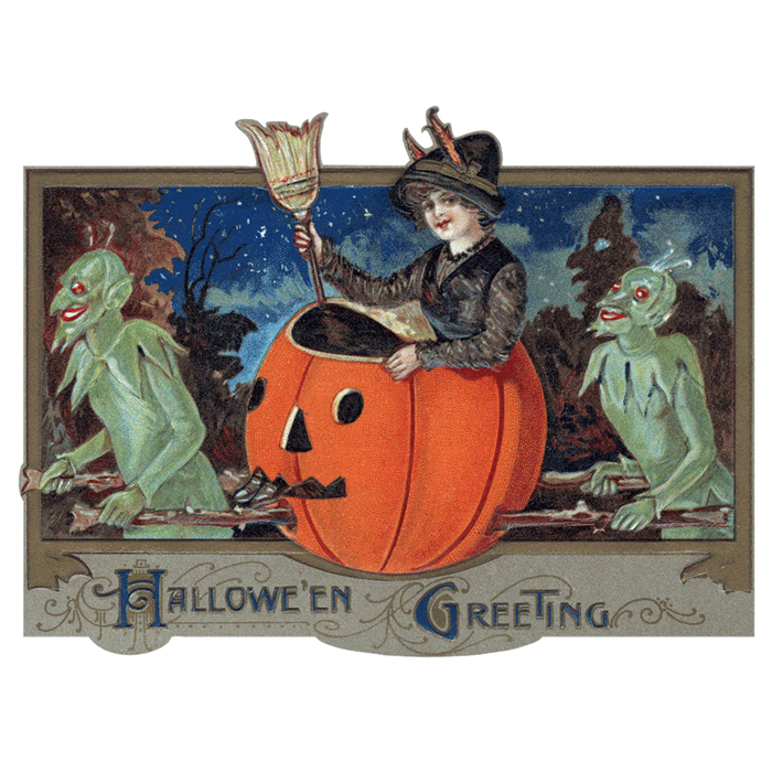 Laughing Elephant - Halloween Labels - Holiday Sticker Box