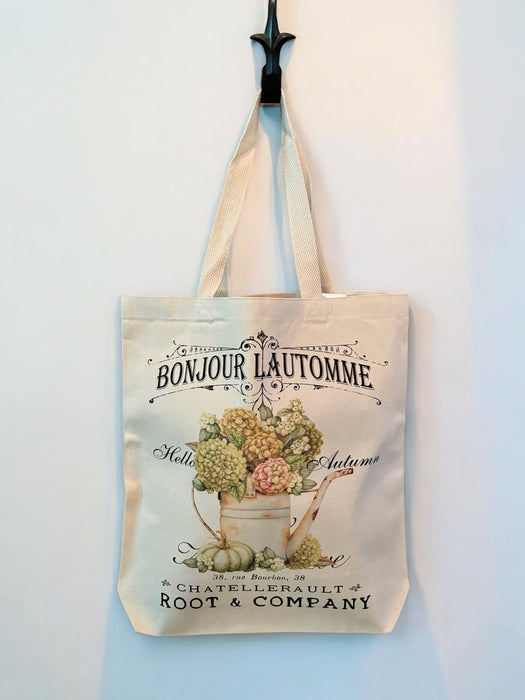 Root and Company - Hello Autumn Canvas Tote Bag