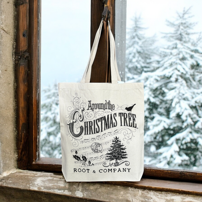 Root and Company - Around the Christmas Tree Tote Bag