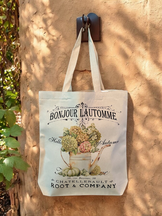 Root and Company - Hello Autumn Canvas Tote Bag