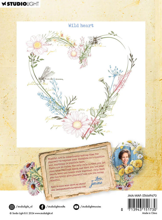 Studio Light - JMA Clear Stamp Wild Heart Wild & Free