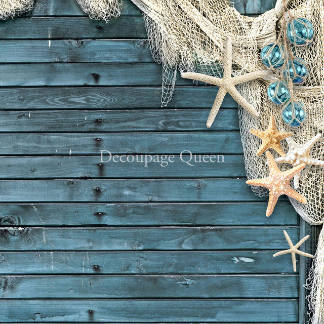 Decoupage Queen - Seaside Greetings Scrapbook Set - Mini 6 x 6