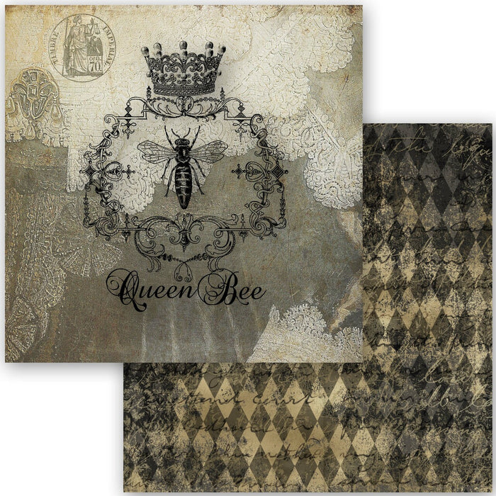 Decoupage Queen - Queen Bee Collection Scrapbook Set - Mini 6 x 6