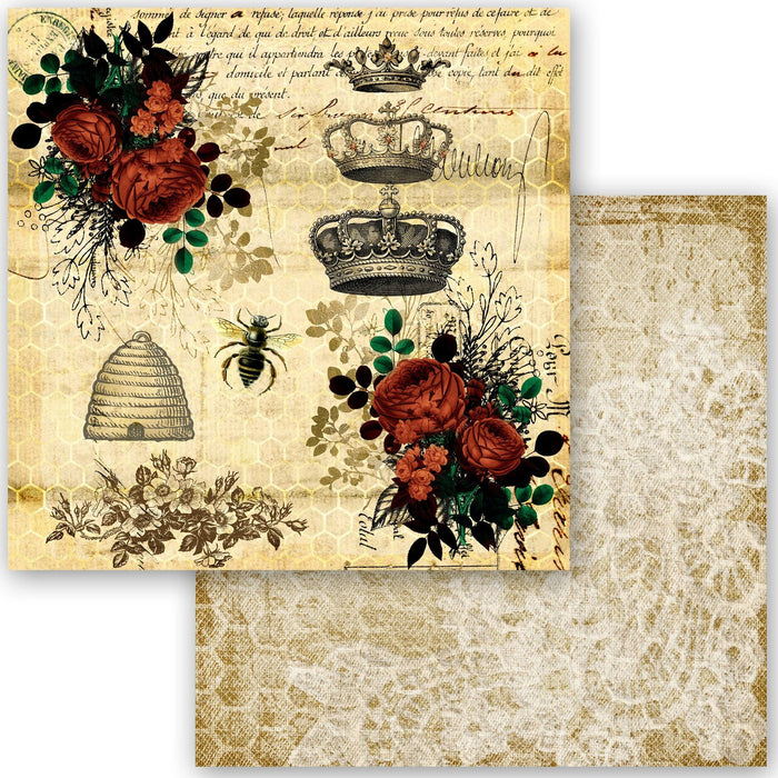 Decoupage Queen - Queen Bee Collection Scrapbook Set - Mini 6 x 6