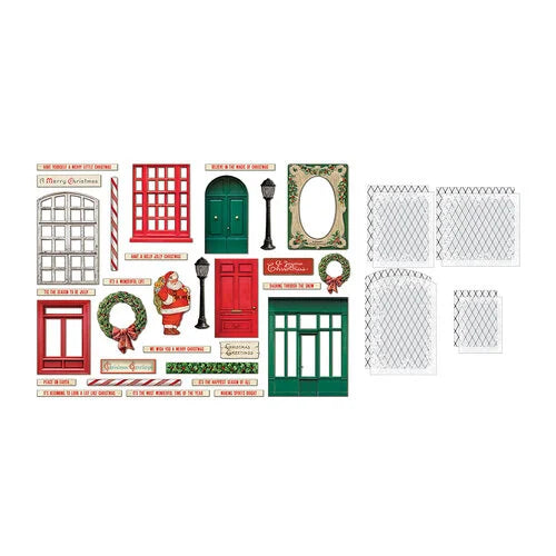 Tim Holtz - Idea-ology - Christmas - Baseboards and Transparencies