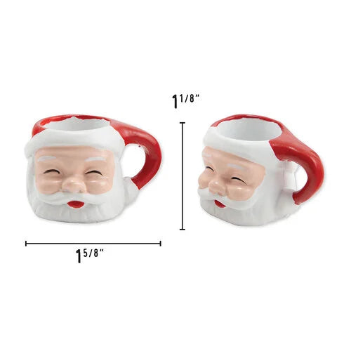 Tim Holtz - Idea-ology - Christmas - Mini Santa Mugs